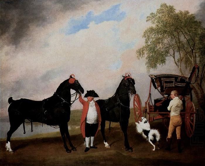 George Stubbs Der Phaeton des Prince of Wales china oil painting image